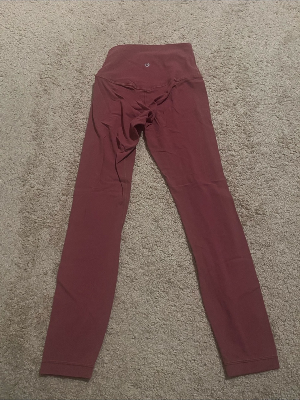 Lululemon High-Rise Align Leggings in So Merlot - Picture 3 of 5